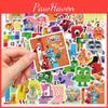 50pcs Numberblocks Stickers Waterproof Adhesive Reusable Decoration Cases For