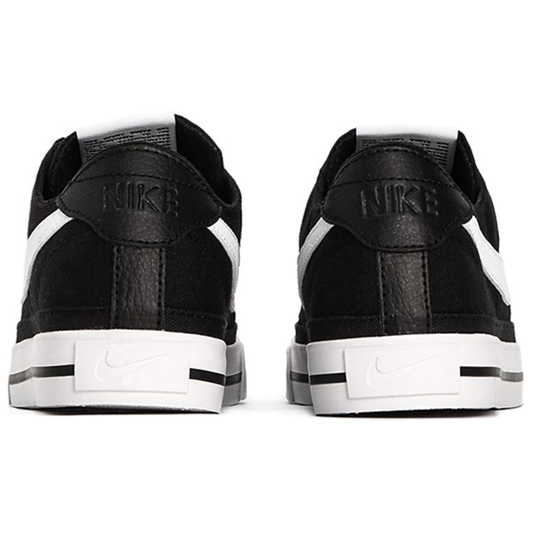 New Nike Court Legacy Canvas Black White Women's CZ0294-001