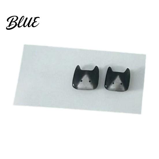 Smooth Stud Earrings 1 Pair No Burrs Lightweight Kitten Design