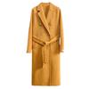 Q677 High-end Cashmere Classic 801 Plus Belt Cashmere Coat Women's Ankola Red Double-breasted Woolen Coat