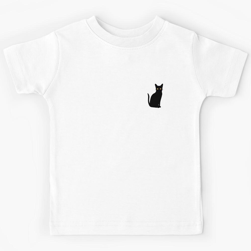 black cat Kids T-Shirt 150