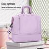 Spacious Lightweight Travel Bag - Unisex Handheld Crossbody, Business Trip Gym Bag, Expandable Carry-on Luggage.
