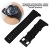 Universal Rubber Watchband Watch Strap Replacement Accessory for Suunto Core Black