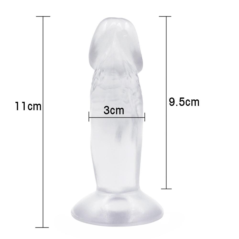 Realistisk dildokan for kvinner RUNYU Sexleketøy Fake Penis Anal Butt Plug