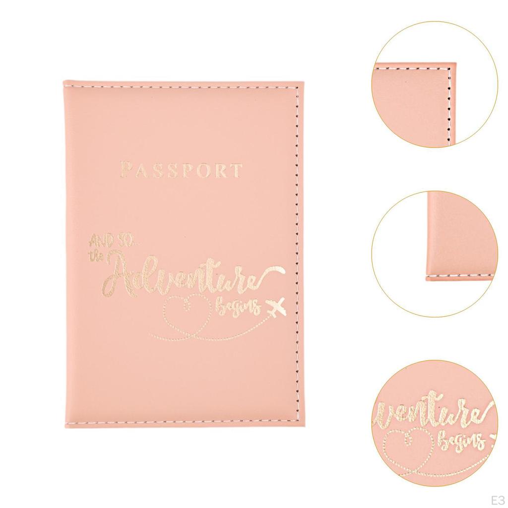 Passport Cover Portable Lightweight for Women Men Protection Wallet