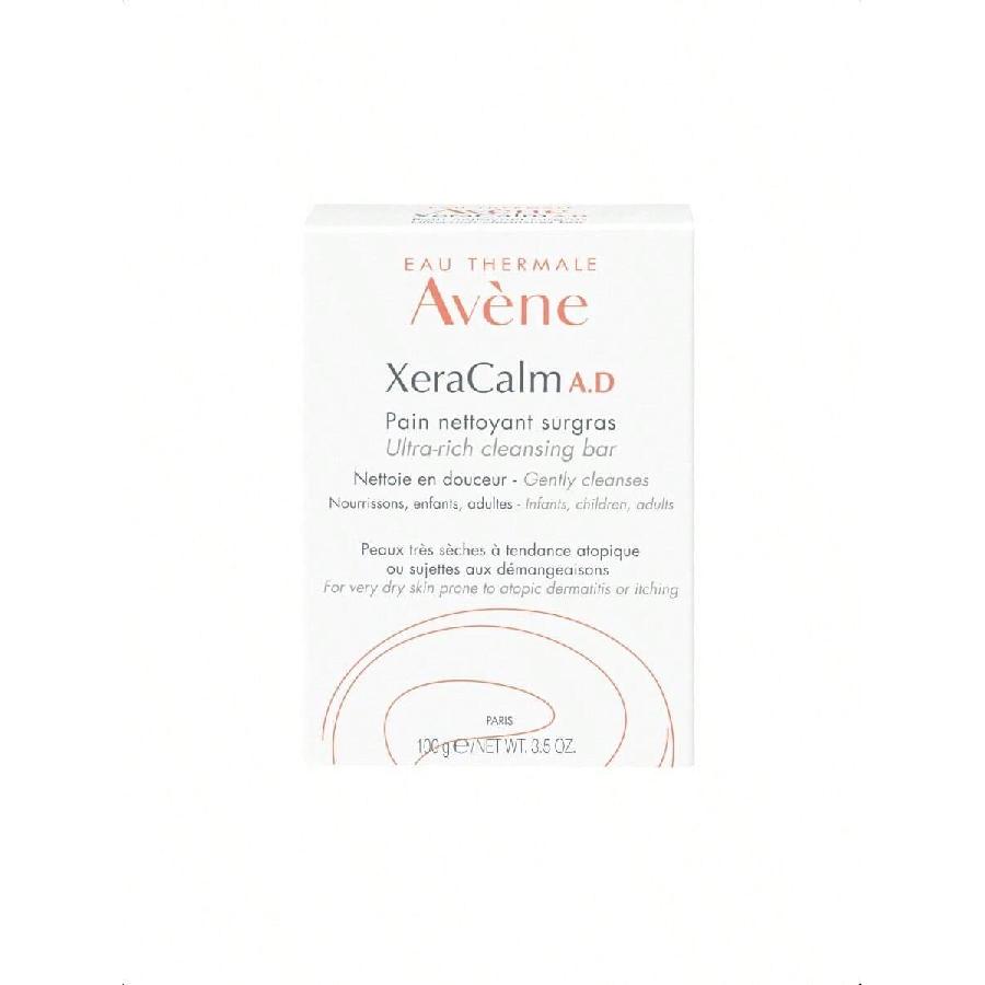 

Avene Xercalm A.D Ультра-питательное очищающее мыло для атопического дерматита 100 г, для кожи, склонной к экземе, без отдушек