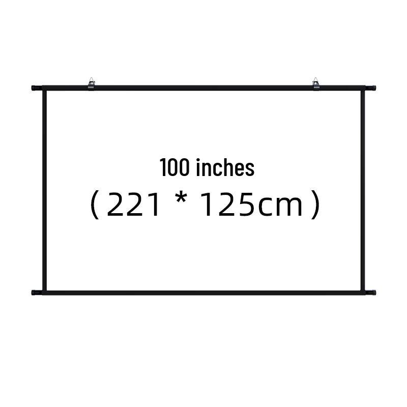 100-inch 16:9 Portable Projector Screen