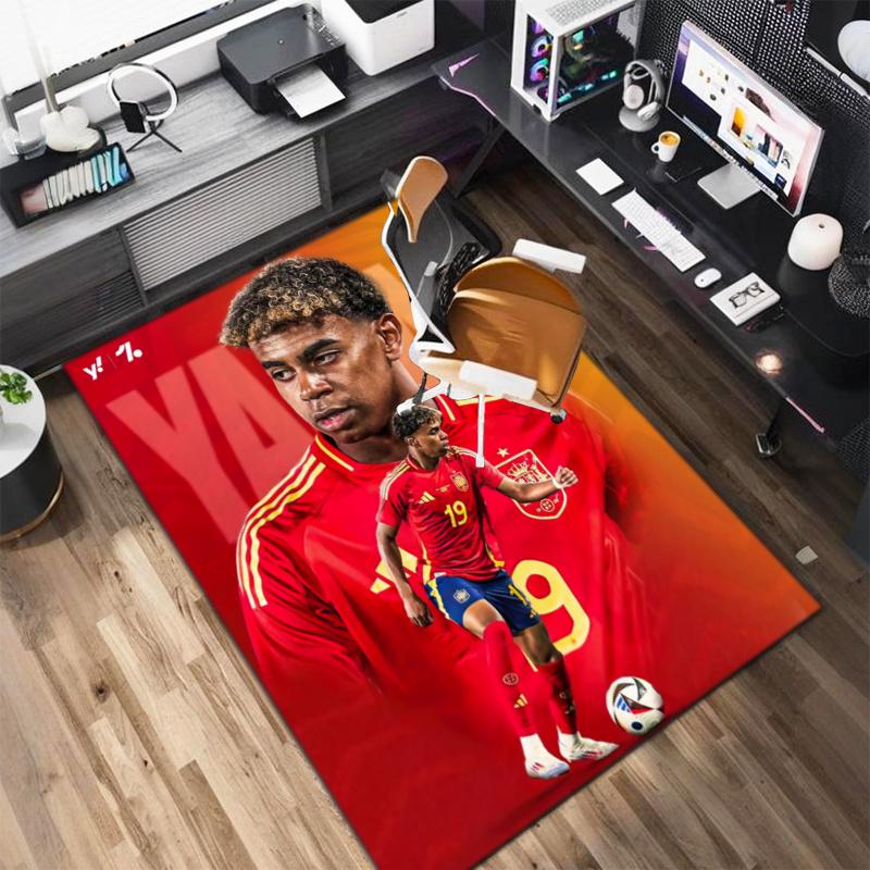 FC Barcelona's Lamine Yamal Young Player of the Year carpet is suitable for living room and bedroom doormats office balcony decorative carpet 9