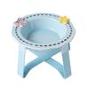 Anti Slip Cat Food Water Bowl Anti Vomiting Elevated Pet Feeder Bowl Ceramic Cat Bowl  Pet Supplies