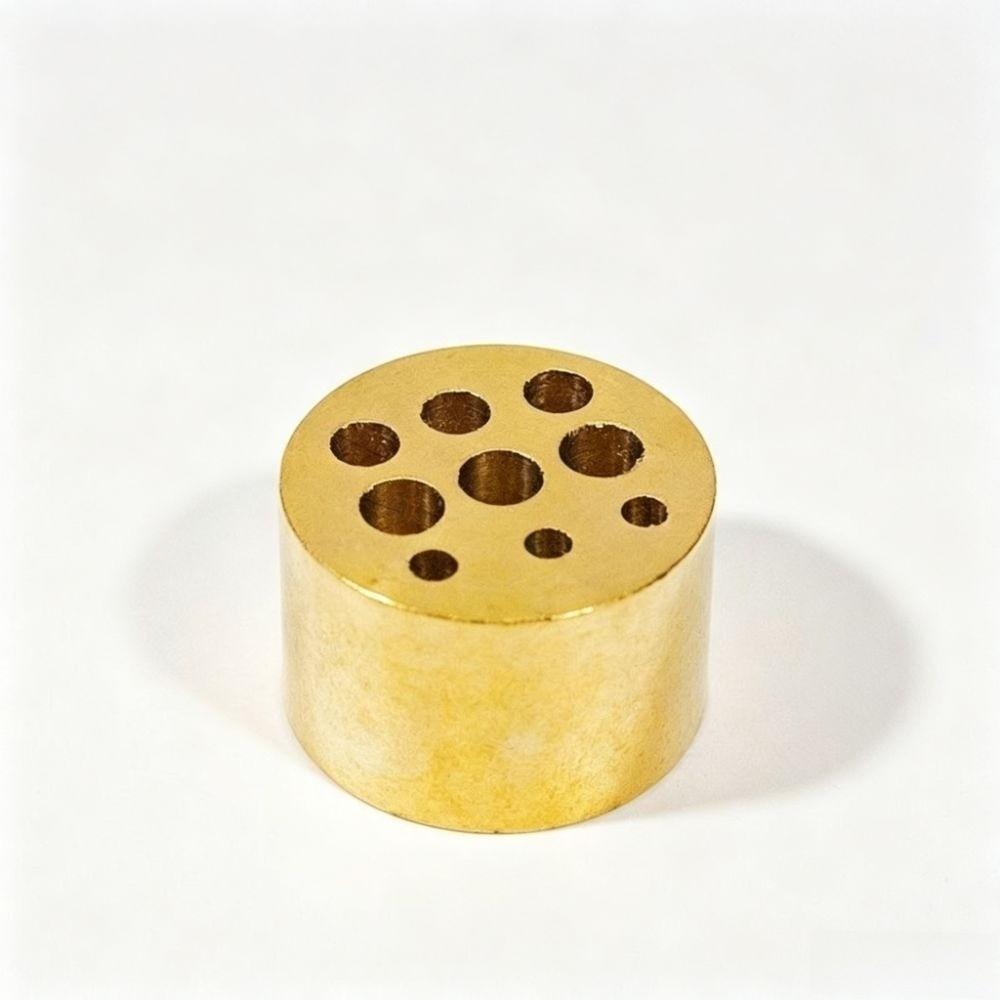Compact Incense Holder 9 Holes Fragrance Incense Stick Plate Mini Vase Prayer Room