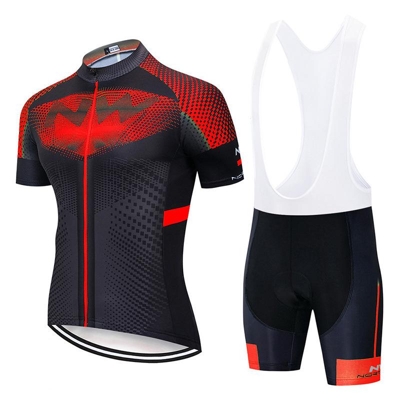 NW Team Edition Short Sleeve Cycling Suit Men's Summer Road Cycling Mountain Suit Sports