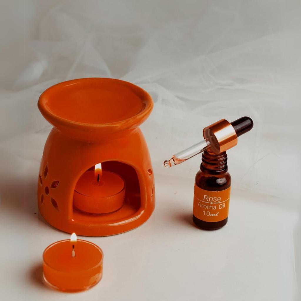 AuraDecor Aromatheraphy Diffuser Gift Set || Gifting || Spa || Fragrance || Tealight Candles || Aroma Diffuser || Perfect for Home Decor & Fragra