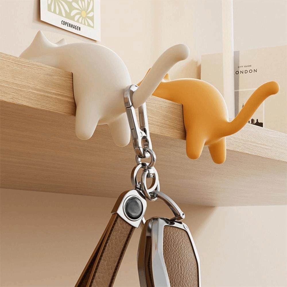 Punch-free Cat School Bag Hook Seamless Bag Organizer Holder New Bag Hook