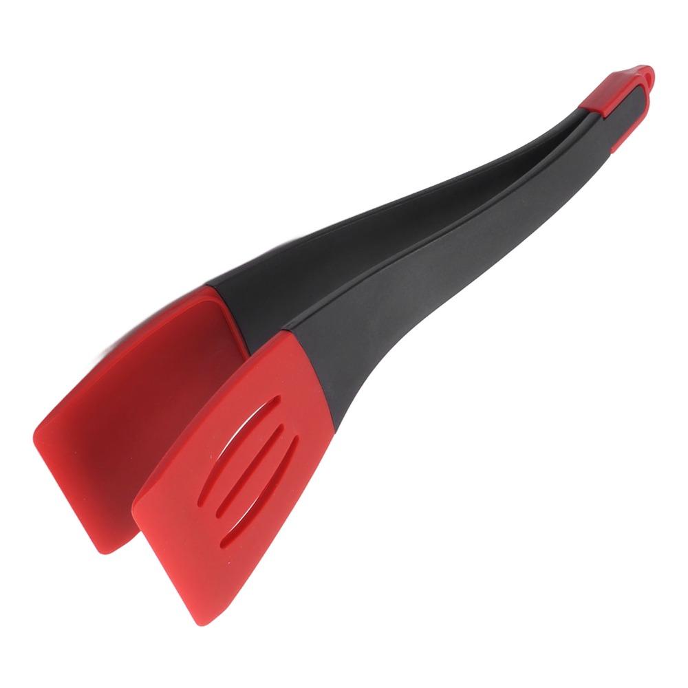 Silicone Food Tongs 3 In 1 Design Grilling Tongs Durable Cooking Spatulas Grilling Cooking