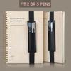 Adjustable Elastic Band Pen Clip Creative Business Notebook Pen Holder