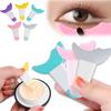 Set of 3 Silicone Mascara Eye Makeup Eyelash Multifunctional Eye Makeup Eyeshadow Eyelash Perming Ideal for Beginners Guards, Assists, Cards,