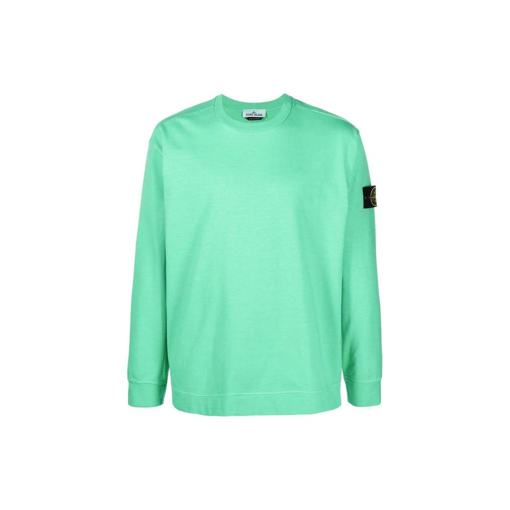 STONE ISLAND Sweatshirt Heren Felgroen 771563750-V0052
