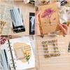 Orirya Stickers Stylish Lace Pattern Transparent Waterproof PET Perfect for and DIY Cute Masking Sticky Sticker and Wrapping 40 120 Sheets - -