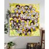 Anime Cartoon Hetalia Axis Powers Colorful Tapestry Wall Hanging Bohemian Wall Tapestries Mandala Wall Hanging Sheets