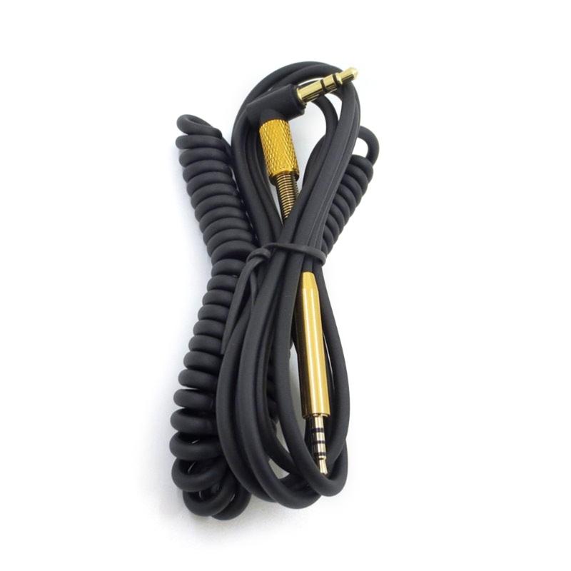 Spring Headphone Wire 2.5mm Plug To 3.5mm for Bose QC25 QC35 OE2 AKG Y40 Y50 Y45 JBL S700 J55 J88 Headphones