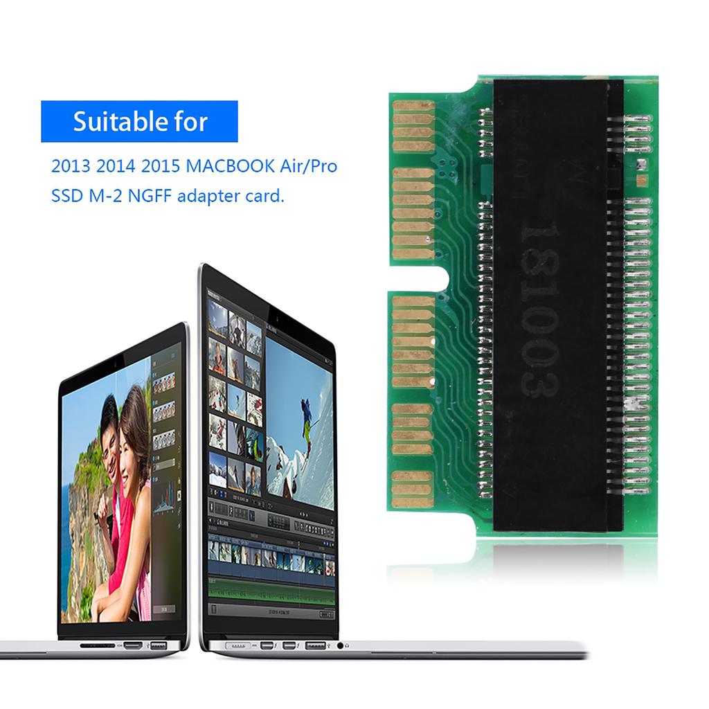 Karta rozhraní adaptéru SSD na M.2 NGFF 2013 2014 2015 Vhodné pro MacBook AirPro
