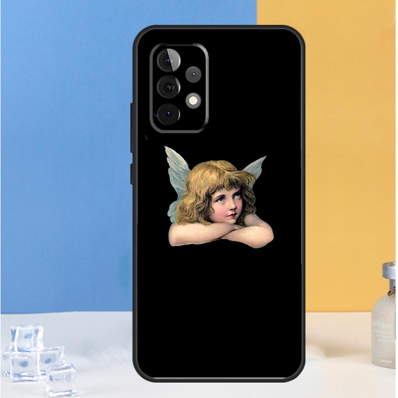 Renaissance Angel Aesthetic For Samsung Galaxy A05 A06 A13 A33 A53 A36 A26 A16 A54 A34 A14 A32 A52 A55 A35 A15 A56 Case