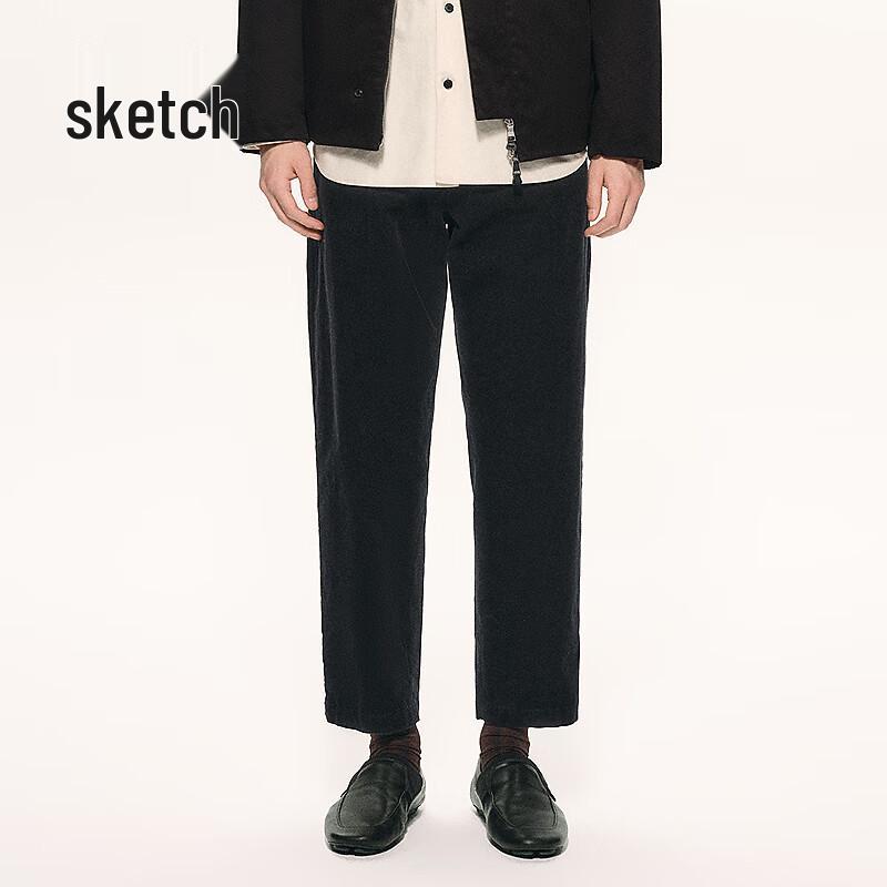 

CROQUIS Men s Winter Tapered Casual Trousers S