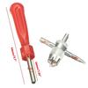 4 in 1 Tire Valve Stem Core Remover Repairing Tool Kit Universal Car Motorcycle Tyre Valve Installation Removal Tools