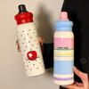 BPA-Free Stainless Steel Thermal Flask Dual Spout Double Drink Bottle Fashion Insulated Cup  Sports
