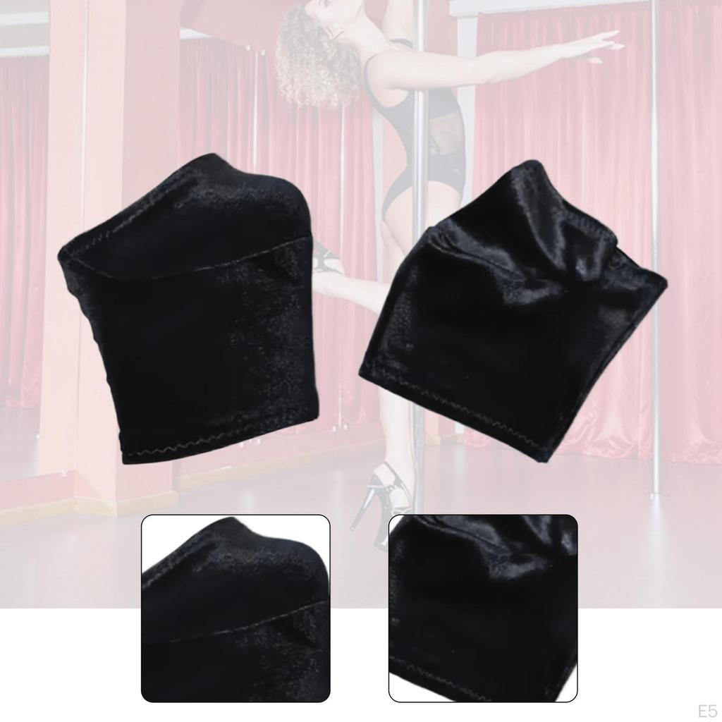 2 Pieces Pole Dance Shoe Protectors Covers for 20cm Heels, Professional, Stylish, Costume