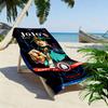 JoJo's Bizarre Adventure: Stardust Crusaders Beach Towel Outdoor Camping Portable for Travel Seaside Outdoor Pool Towel Absorbent Bath Towel Fashion