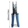 Professional Metal Crimping Tool For RJ45 Connectors With Wire Stripping And Cutting Functions Ideal For Networking Installations