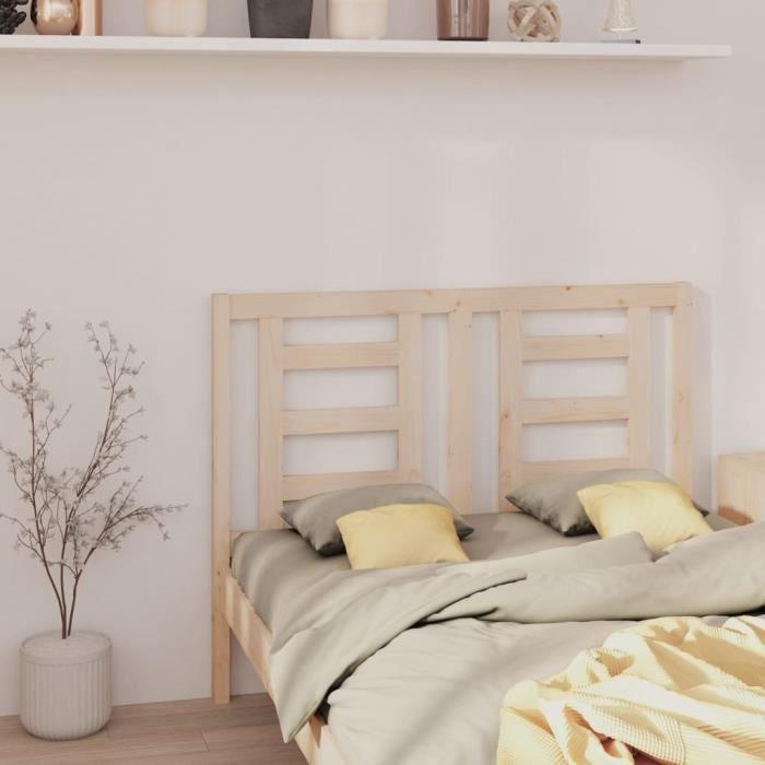 VidaXL Tête de lit 146x4x100 cm Bois massif de pin 818820