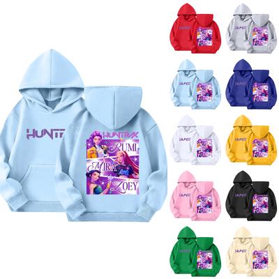 Women's Hooded Gradient Printed Long Sleeved Sweatshirt Loose Women's Sweatshirt  Sweatshirt