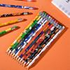 12/24/36 Pcs Halloween Christmas Theme Wooden Pencil Student School Stationery Halloween Party Gifts Supplies For Children
