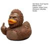 Figurka Big Foot kachny Sasquatch kachní soška pro palubní desku auta stůl sběratelský vtipné kachní dárky pro kamaráda kolegy