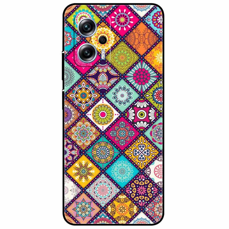 For Xiaomi Poco X4 GT Case 6.6'' Cat Wolf TPU Silicone Soft Coque Fundas for Poco X4 GT 5G Cover Black Edge Lovely PocoX4 X 4 GT
