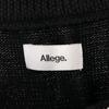 ALLEGE made in Japan Half zip Knit vest black Women Used