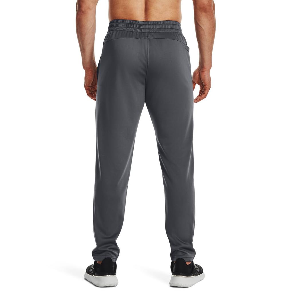 UA Armor Fleece Pants Pitch Gray Black LG