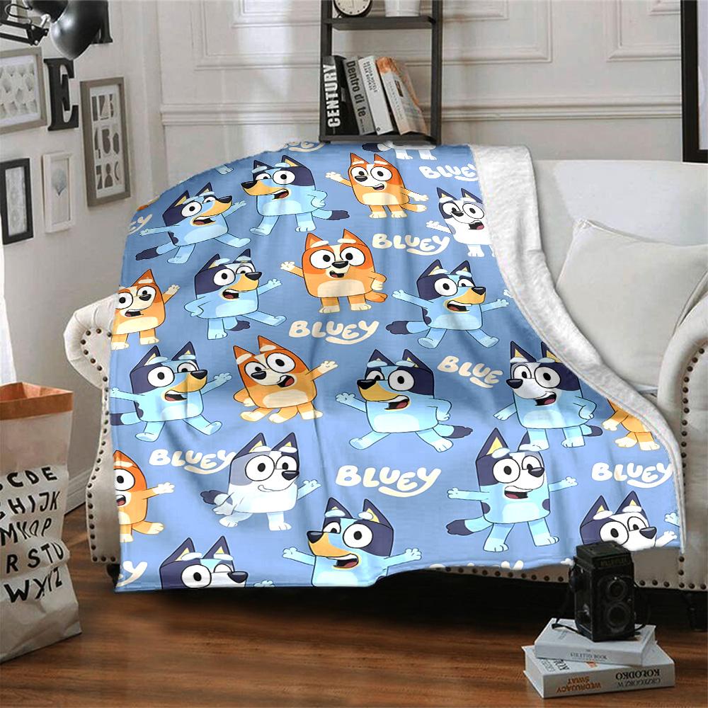 1 Stück B-Blucy Decke, Geschenk, für Männer und Frauen, Weiche Decke, Gut für Schlafsofa Couch Reisen, Leichte Flanelldecke