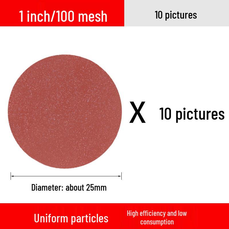 1-Inch Self-Adhesive Flocking Sanding Discs for Hand Drill Polishing