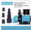 Chuangning Ultra-Quiet Submersible Fish Pond Pump, Bottom Suction & Amphibious Circulation, Variable Frequency Water Pump.