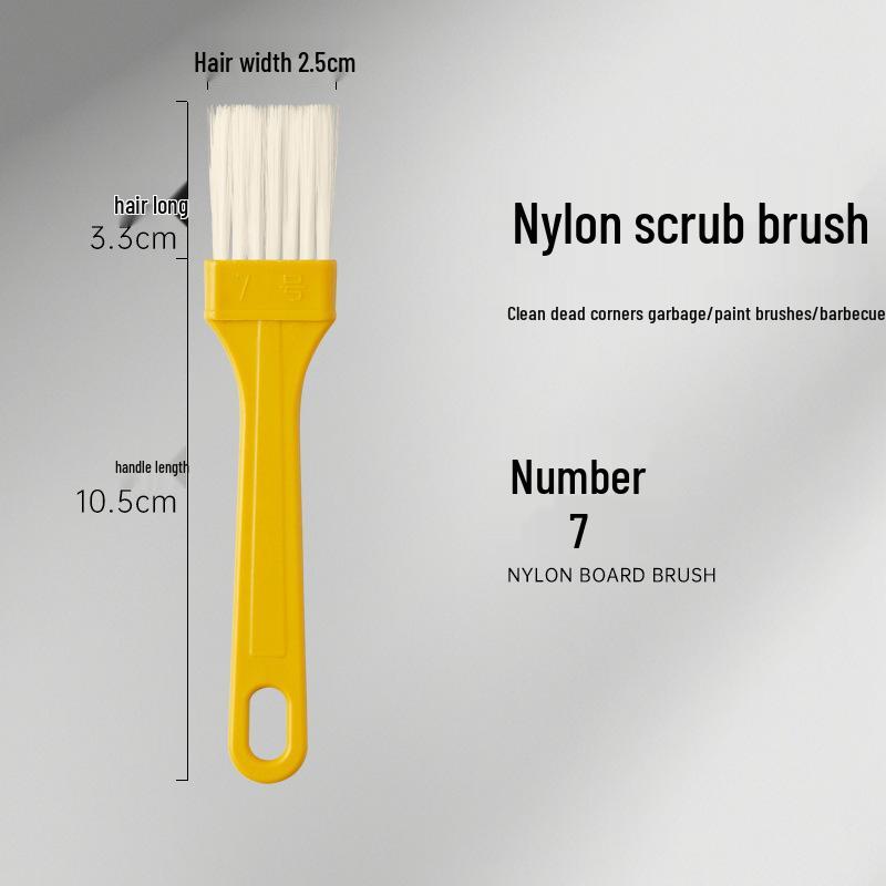 Nylon Bristle Art Brush with Wood Handle for Oil Painting