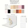 Studio Background Board 29x42cm Photo Backdrop Set 7 Backdrop Papers Thick Photography Cardstock Professional Photo Shoots Tools