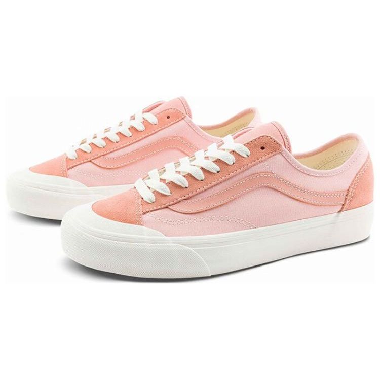 Vans Style 136 VR3 Low Top Skate Shoes Unisex Sneakers Pink White VN0A4BX9BO9