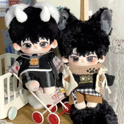 20cm Omniscient Reader Yoo Joonghyuk Kim Dokja BL Plush Doll Hoodie Dress Up Cotton Doll Toys For Girl Anime Toys Xmas Gifts