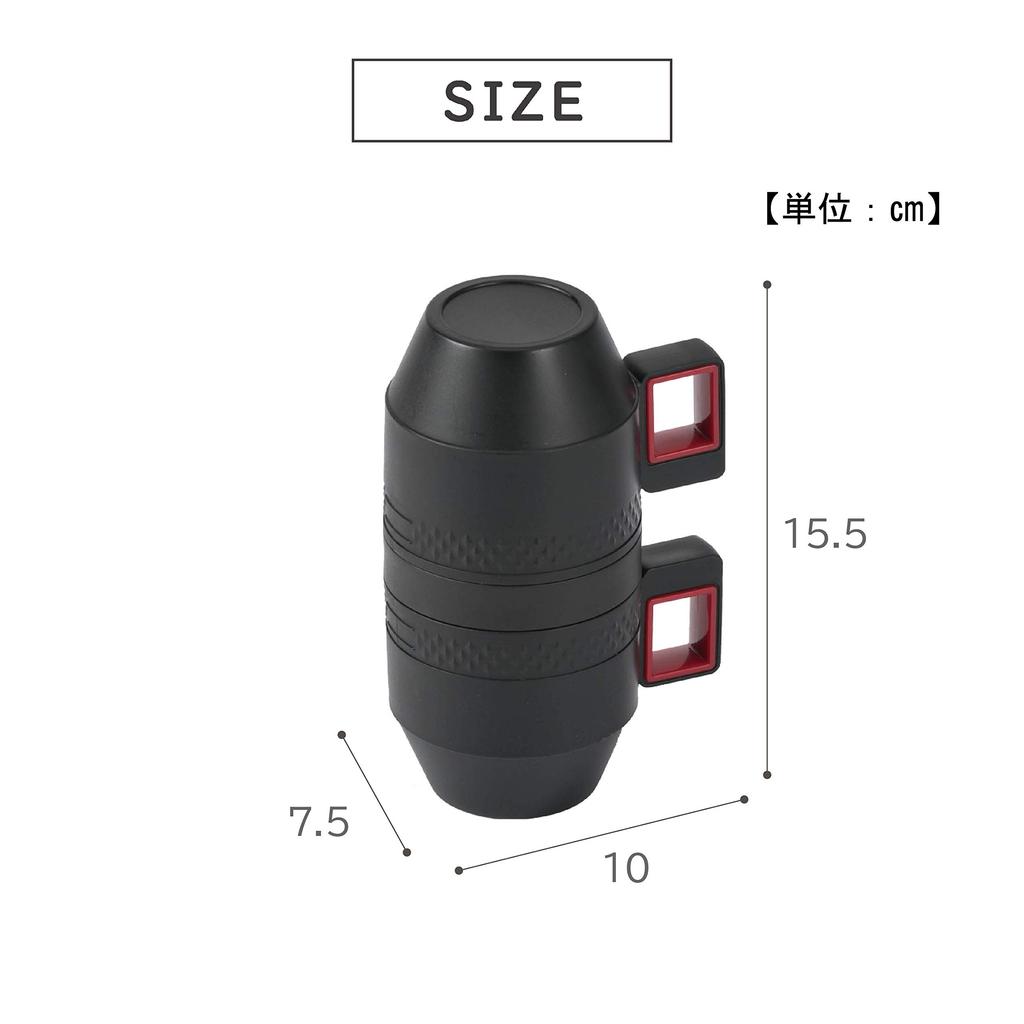 Takeda Corporation Cup Coffee Black 10 X X Outdoor Coffee Maker Cup Set [Outdoor & Maker] 7.5 15.5cm ADCF-STBR