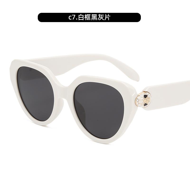 

Солнцезащитные очки Gm Ретро Устойчивые к УФ-лучам Солнцезащитные очки Солнцезащитные очки Солнцезащитный крем Солнцезащитные очки с большой оправой Женские