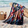 Atletico Madrid Print Microfiber Beach Towel Quick Dry Absorbent Large Towel For Beach Swimming Travel