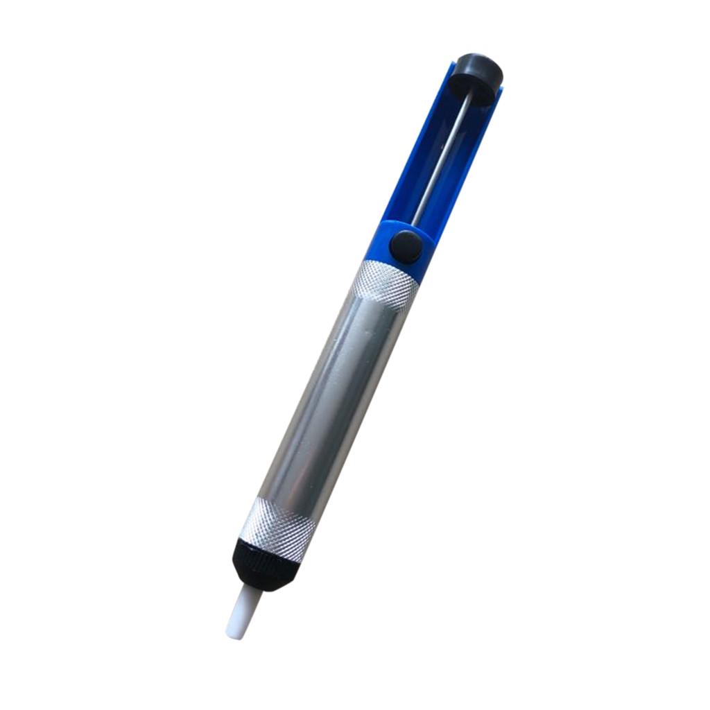 

(Отличный дом)Металлический отпайочный насос, присоска, инструмент для удаления паяльников, синий One Size синий